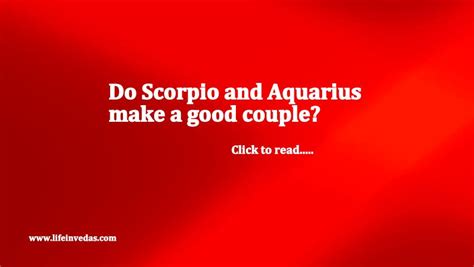 Scorpio And Aquarius Compatibility For Friendship Love Sex Lifeinvedas