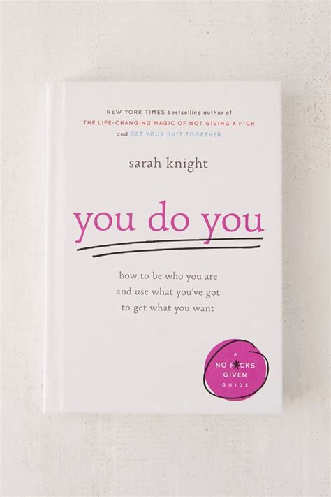 You Do You By Sarah Knight Urban Outfitters Canada