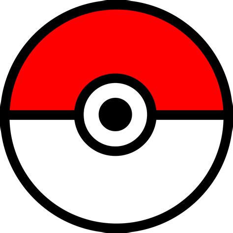 Pokeball Pokemon Ball Red Clipart Png Transparent Bac