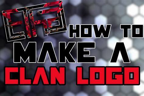 How To Make A Clan Logo Photoshop Youtube