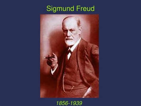 Ppt Sigmund Freud Powerpoint Presentation Free Download Id1066506