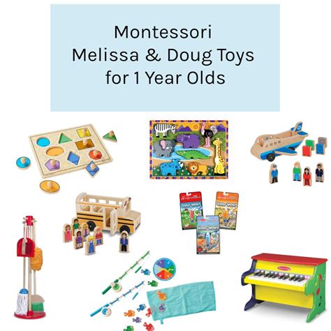 Montessori Melissa And Doug Toys For 1 Year Olds 12 24 Months The