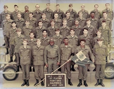 1970 79 Fort Ord Ca 1971fort Orda 4 11st Platoon The Military