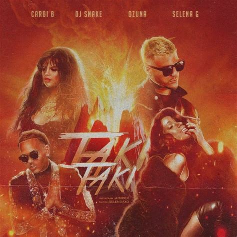 Dj snake — taki taki (tabata mix) (музыка для табата тренировок). DJ Snake - Taki Taki (feat. Selena Gomez, Cardi B & Ozuna ...