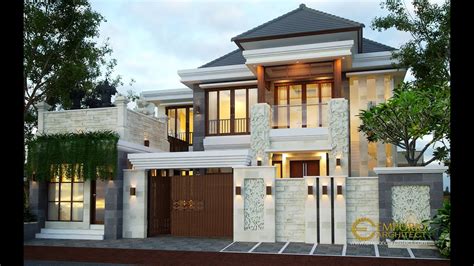 Taman samping dan belakang masih tersedia untuk penghawaan dan pencahayaan rumah ini. Jasa Arsitek Desain Rumah Villa Bali Tropis Ibu Citra di ...