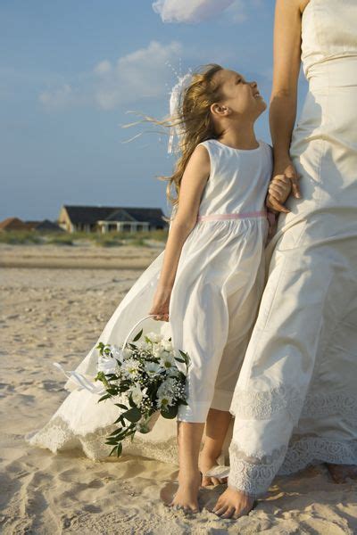 Nyiad Design Articles Beach Weddings Glamorous Wedding Flower Girl