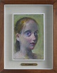Armando Conti : Ritratto di ragazza - Olio su tela riportata su cartone ...