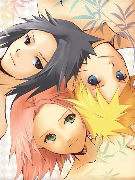 Trio Naruto Vs Sasuke Hinata Sasuke Uchiha Sharingan Naruto Team 7