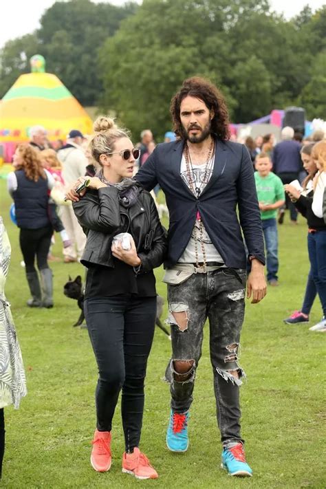 Russell Brand Steps Out With Strictly Star Kirsty Gallachers Sister