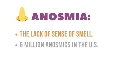 What Is Anosmia Are There People Who Cant Smell