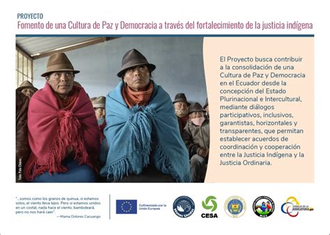 Comienza En Ecuador Un Proyecto Para Fortalecer La Justicia Indígena