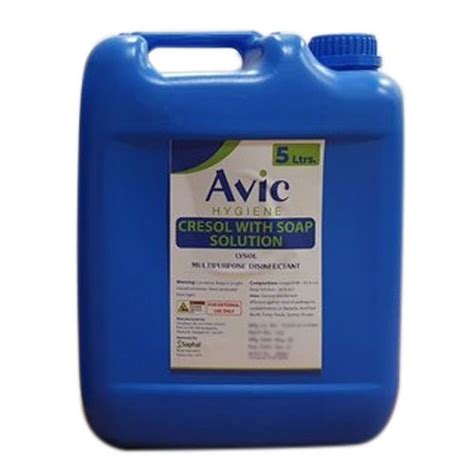 Avic Hygeine Cresol Solution With Liquid Soaps Grade Ip Purity 50
