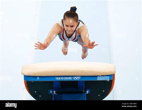 02nd Aug 2021 S Korean Gymnast Yeo Seo Jeong South Korean Gymnast