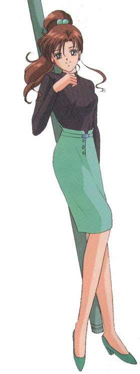 Kino Makoto Bishoujo Senshi Sailor Moon Official Art 1990s Style 1girl Brown Hair Female