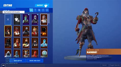 Rare Fortnite Account Og Skins Read Description Youtube