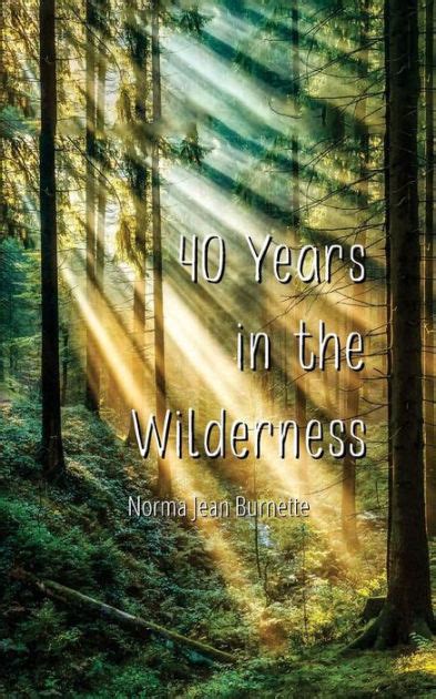 40 Years In The Wilderness By Norma Jean Burnette Paperback Barnes