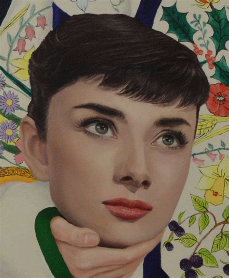 Audrey Hepburn Original Oil Painting Etsy
