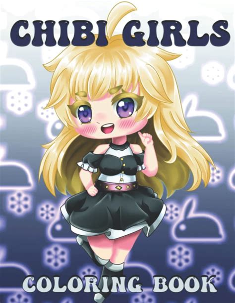Buy Chibi Girls Coloring Book Lovable Cute Anime Kawaii Girls Coloring