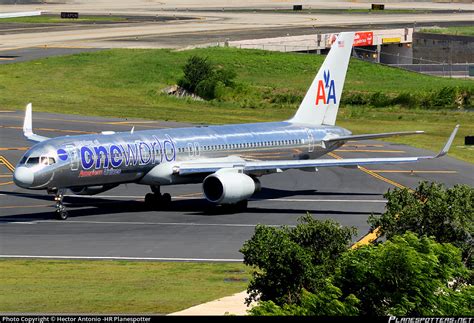 N174aa American Airlines Boeing 757 223wl Photo By Hr Planespotter