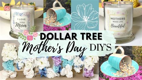NEW DOLLAR TREE DIY Craft Ideas Mothers Day Gift And Decor Ideas