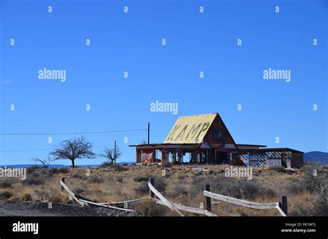 Two Guns Diablo Canyon Arizona Ghost Town Stock Photo Alamy