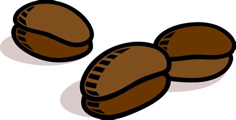 Vector Illustration Of Coffee Bean Seed Of The Coffee Clipart Full Size Clipart 2984817