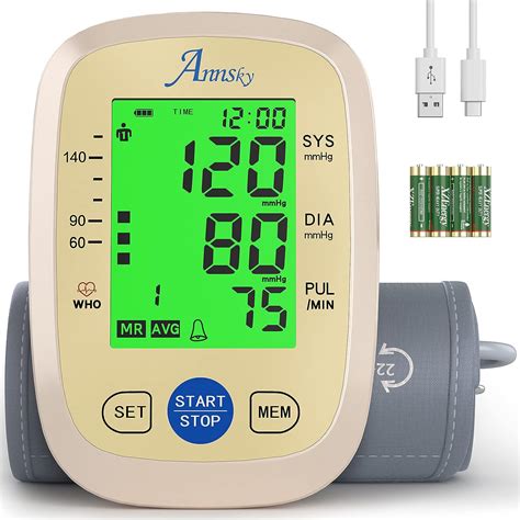 Annsky Blood Pressure Monitor Upper Arm 2022 Blood Pressure Machines