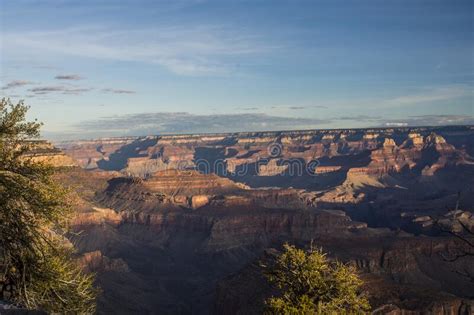 Beautiful Landscape Of Grand Canyon During Dusk Stock Image Image Of