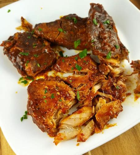 Remove the cooked pork chops from the slow cooker and set them aside on a plate. Slow Cooker Pork Chops Recipe - BlogChef