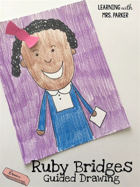 These ruby bridges activities for preschool, kindergarten and first grade students will make it easy for your students to learn about ruby bridges. A guided drawing lesson of Ruby Bridges. Plus how to do this same lesson using technology such ...