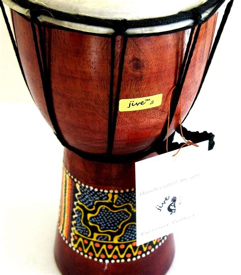 Djembe Drum Bongo Congo African Wood Drum Med Size 12 High