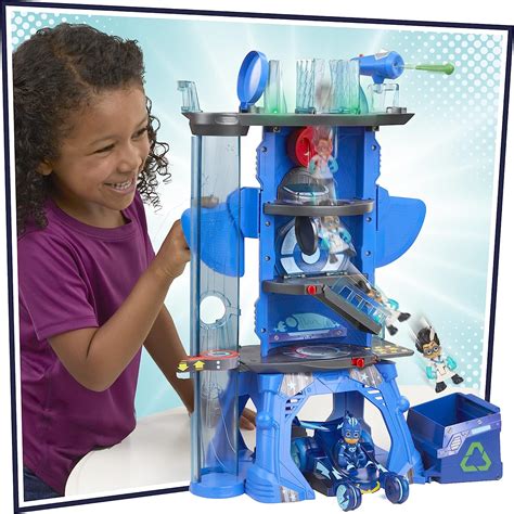 Buy Pj Masks Deluxe Battle Hq Preschool Toy Headquarters Playset With