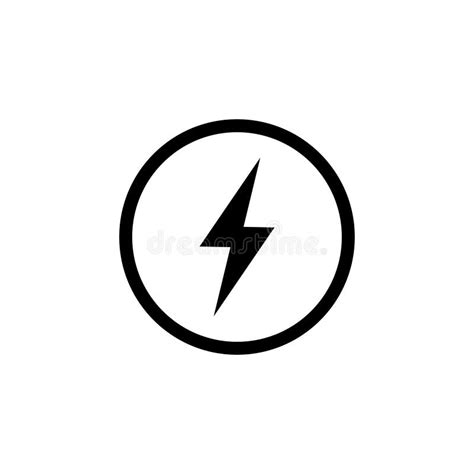 Power Icon Power Switch Icon Electric Power Stock Vector