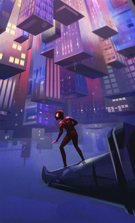 1280x2120 Spiderman Into The Spider Verse Artworks Iphone 6 Hd 4k