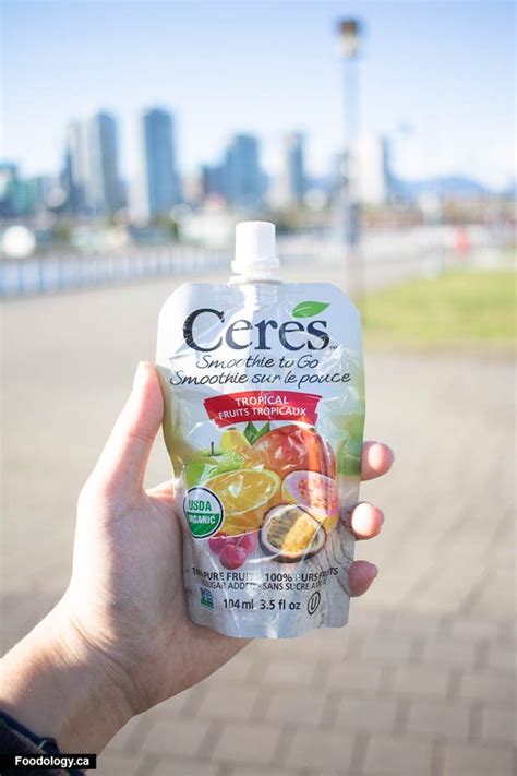 Ceres Organic Juices Ready To Go Organic Fruit Smoothies Review