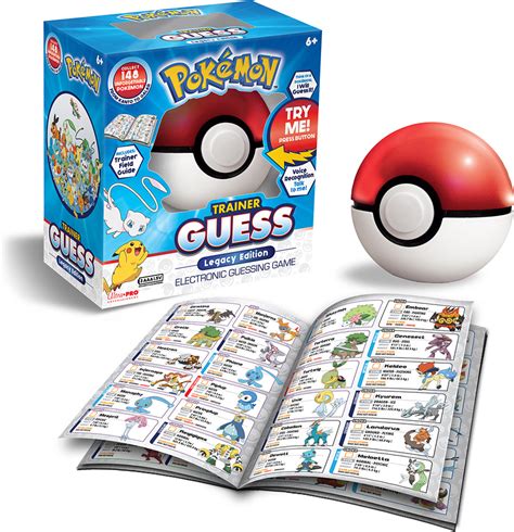 Pokemon Trainer Guess Legacy Edition Electronic Guessing Game