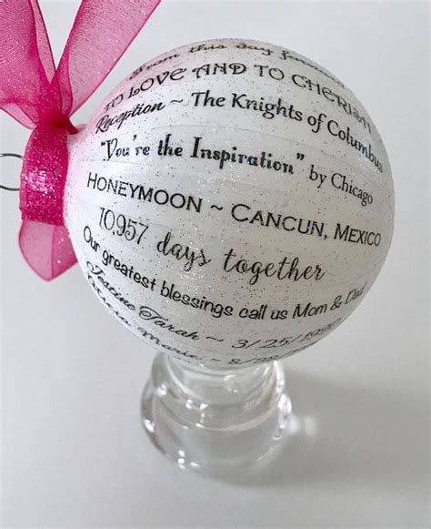 Maybe you would like to learn more about one of these? 30th Anniversary Gift for Parents/Friends ~ Personalized ...