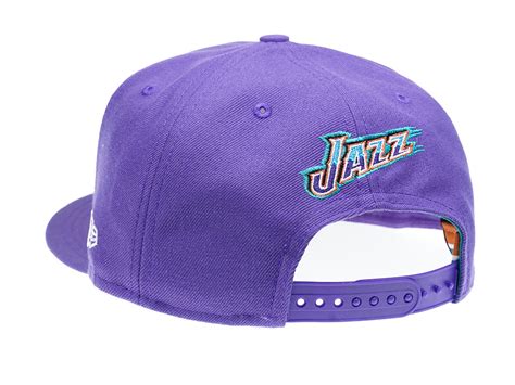Shop adjustable, fitted & snapback jazz hats. New Era Utah Jazz Hardwood Classic Edition 9Fifty Snapback ...