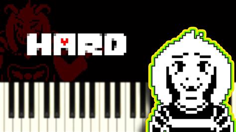 His Theme From Undertale Piano Tutorial Youtube