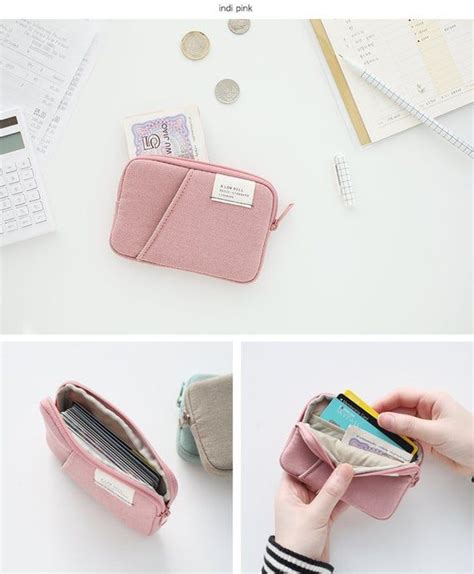 Man kann die beutel mehrfach und sehr lange verwenden, der zipper verschließt den beutel gut. Pocket Card Case / Card Wallet / Coin Purse / Trip Wallet ...