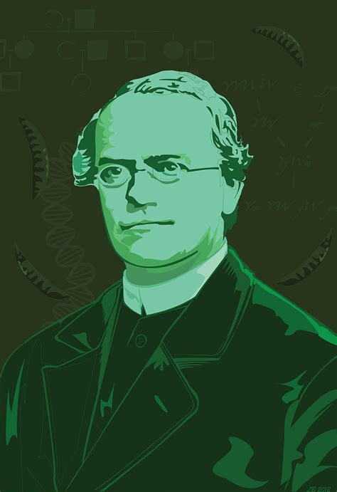 Gregor Mendel Portrait By Ilikegreen On Deviantart