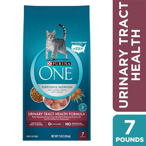 The best cat food for urinary tract health. Purina ONE Urinary Tract Health Formula Adult Cat Food ...