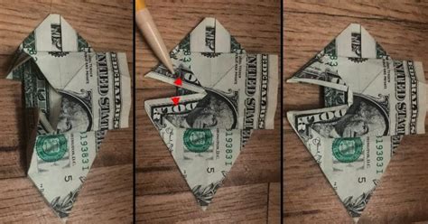 Dollar Bill Origami Dog 23 Steps The Daily Dabble