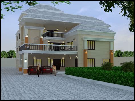 Exclusive House Plan Designer Bedrooms Triplex Jhmrad 23235