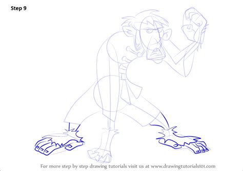 How To Draw Monkey Fist From Kim Possible Kim Possible Step By Step DrawingTutorials Com