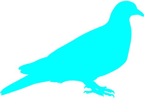 Pigeon Silhouette Free Vector Silhouettes