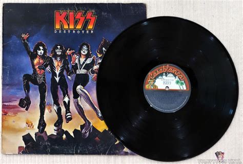 Kiss ‎ Destroyer 1976 And 2014 Vinyl Voluptuous Vinyl Records