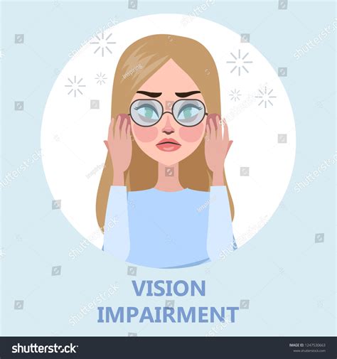 Visual Impairment As A Symptom Of Disease Eye Royalty Free Stock