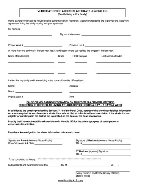 Affidavit Format Fill Out And Sign Printable Pdf Template