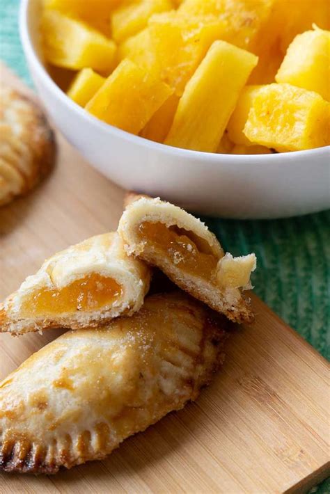 Costa Rican Baked Pineapple Empanadas Recipe Sweet Empanadas Recipe
